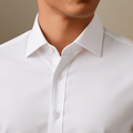 Camisa De Vestir Hombre – Slim Fit Cuello Cuadrado y Manga Larga - Montserrat