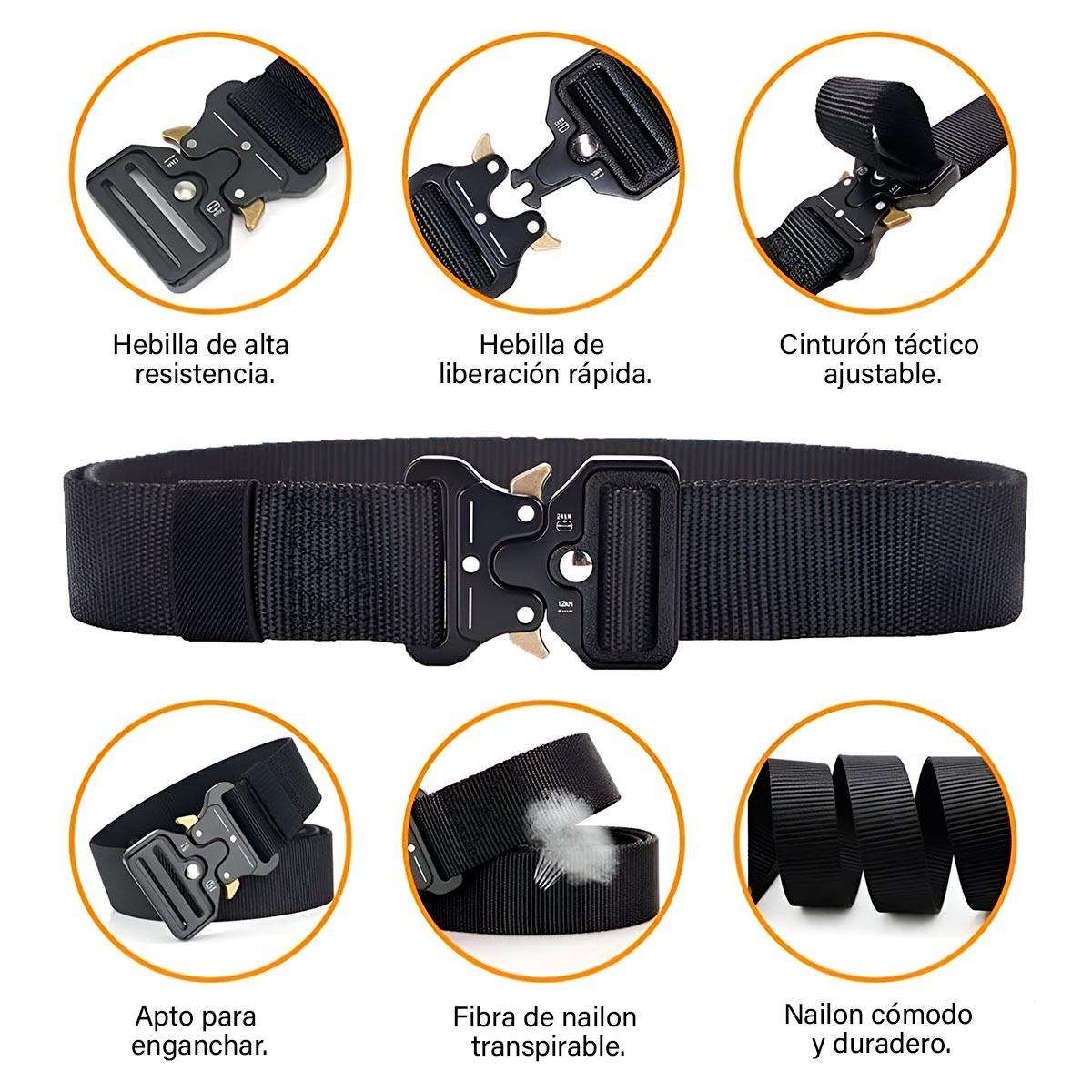 Promoción X3 Correas Tácticas Cinturón Militar Ajustable Correa Reata LSD-02x3 - Montserrat